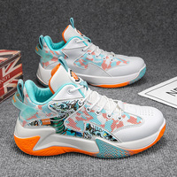 Chaussures de basket-ball en maille respirante, absorbant les chocs, antidérapantes, résistantes à l'usure, chaussures de sport décontractées pour hommes