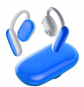 TWS BT V5.4 5.3 Open Wearable Stereo Ear Hook Bone Conduction Earphones OWS ENC Call Reduction Earbuds With IPX-4 Waterproof