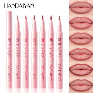 <span class=keywords><strong>Crayon</strong></span> à lèvres waterproof à label privé, longue tenue, 6 couleurs, fini mat, haute pigmentation, aspect naturel, vente en gros - Product Image 1