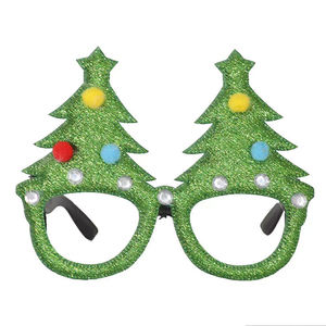 Decorazioni natalizie giocattoli per bambini adulti babbo natale pupazzo di neve corna occhiali artigianato natalizio ornamenti idee regalo per bambini - Product Image 4