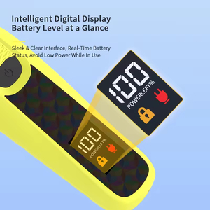 Km-650 Depiladora Eléctrica Femenina de Cuerpo Completo con Batería de Litio de 1200 mAh, Máquina para Eliminar Vello de Partes Íntimas, Set de Recortadora de Bikini - Product Image 5