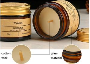 Soia che bruciano a lungo la nostra azienda di candele candela di soia alla lavanda candela classica moderna - Product Image 3