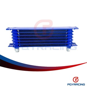 อินเตอร์คูลเลอร์ Poyracing 7 ชั้น สีฟ้า สำหรับการอัพเกรดระบบระบายความร้อนยานยนต์ - Product Image 1
