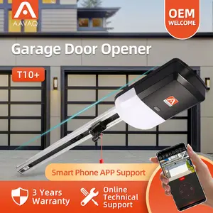 AAVAQ T+ Series Garage Door Operator For Sectional Door Remote Control Automatic T Rail Garage Door Opener
