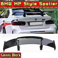 Aileron arrière universel noir brillant style MP pour BMW E90 E92 E93 F30 F32 F80 F82 G20 G30 G80 G82 G22 G26