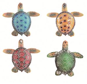 Tortuga Marina en el Océano, Muebles de Estilo Oceánico para Exhibición o Imán - Product Image 1