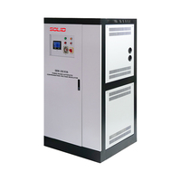 Stabilisateur de tension servo Sbw 300 KVA triphasé 380V à prix d'usine pour équipements CNC de haute précision