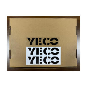 Yeco ชุดแฟชั่นกีฬาสีทองไวนิลยืดหยุ่นกลางกลางรองรับตัวอย่างฟิล์มพลาสติกวัสดุ PU เสื้อยืดใช้ - Product Image 5