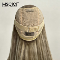 Perruque Lace Front 13x4 MSCICI en Cheveux Naturels Vietnamiens, Texture Lisse et Douce, Taille de Bonnet Personnalisable, Vente en Gros, 100% Cheveux Humains