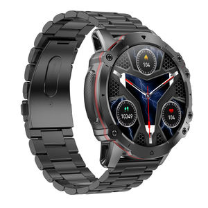 2025 AK56 Men's 5ATM Smart Watch HD 390*390 AMOLED Screen Waterproof IP67 Heart Rate Monitor BT Call Compass IP68 Waterproof NFC - Product Image 5