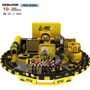 Conjunto de juegos infantiles de interior comercial al por mayor, área de juegos suave, equipo de carrusel para niños para parques de atracciones y centros comerciales - Product Image 3