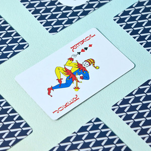 Jeu de cartes de poker avec logo personnalisé, imperméable, impression d'échantillon, vente en gros, cartes de jeu de poker en papier noir, PVC, plastique avec boîte - Product Image 4