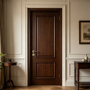 Puerta Interior de Madera Sólida de Diseño Moderno y Alta Calidad, Insonorizada e Impermeable, Prefabricada para Dormitorios y Apartamentos - Product Image 5