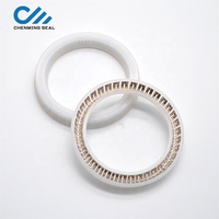 Ceimin Spring Energized PTFE+SS304 Witte Zuiger U-afdichting voor Fruitjam/Honing/Pasta/Ketchup Verpakkingsmachine Vul- en Sluitmachine