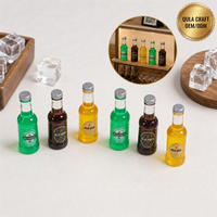 Décorations en résine pour bouteilles de bière personnalisées, accessoires de bricolage pour la décoration artisanale, vente en gros, approvisionnement en vrac