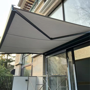 Toldo Retráctil Premium con Control Remoto, Marco de Aleación de Aluminio, Lona de PVC Resistente al Viento, Tamaños Personalizados, Protección Solar para Exteriores - Product Image 1