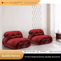 Vente directe usine – Canapé en tissu en forme d'hippopotame, style moderne et minimaliste, avec dents en acier, pour salon, rangée droite, idéal pour la détente