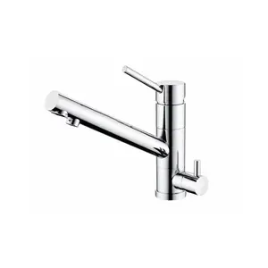 Swivel Brush Nickle Surface Pure Water Kitchen Tap