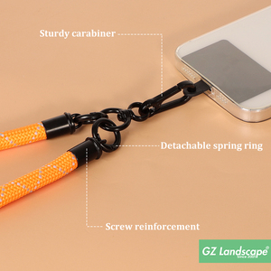Correa Universal de 10 mm para Colgar el Teléfono, Multifuncional, de Cuero PU, con Gancho Anticaídas, para Deportes al Aire Libre - Product Image 2
