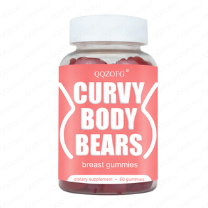 Venta caliente BBL Gummy Curvy Body Bears Shape Breast Gummy <span class=keywords><strong>Top</strong></span> Support <span class=keywords><strong>Muscle</strong></span> Gain Suplemento de vitamina 60 Count - Product Image 1