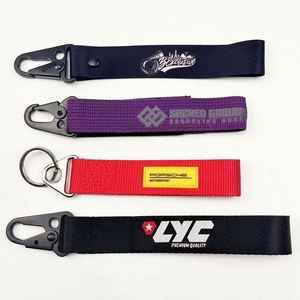 Porte-clés en gros, nouveau design, avec logo, étiquettes de mode, sangle de support de clés - Product Image 2