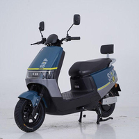 Motocicleta Eléctrica de Diseño Clásico, 1200W, Scooter Eléctrico de Alta Velocidad para Adultos