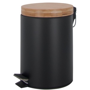Hotel Household Bamboo Surface Treatment 3L/5L <strong>Small</strong> Waste Bins <strong>Trash</strong> Bin - Product Image 2