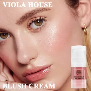 Oem/ODM lỏng Blush Jelly Kem Blush nhãn hiệu riêng tùy chỉnh ngay lập tức hoàn hảo bóng má Tint maquiagem lâu dài màu hồng Blush