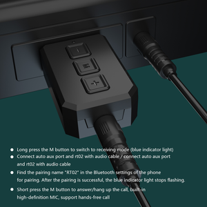 Récepteur <span class=keywords><strong>Bluetooth</strong></span> RT02 USB <span class=keywords><strong>Adaptateur</strong></span> émetteur audio sans fil pour casque AirPods PC Car <span class=keywords><strong>TV</strong></span> - Product Image 2