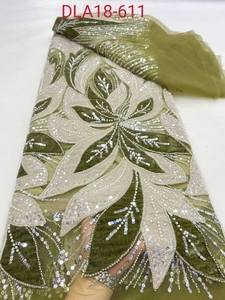 تخفيضات كبيرة 3d الخرز زين الترتر أبيض اللون الخرز زهرة الترتر التطريز الدانتيل حزب اللباس - Product Image 3