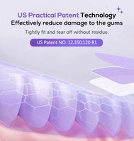 Tiras Blanqueadoras de Dientes Glorysmile V34, 14 Tratamientos, Tecnología Correctora de Color, Blanqueamiento Instantáneo e Indoloro