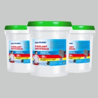 Liquide de refroidissement antigel OUMEI prêt pour l'hiver -36°C, point d'ébullition 100-120°C, fût de 18 kg - Meilleur prix pour les commandes d'exportation et en gros