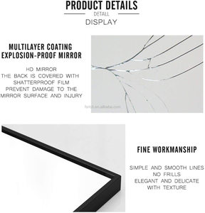 Pedido a granel, venta al por mayor, precio de fábrica OEM, <span class=keywords><strong>espejo</strong></span> <span class=keywords><strong>plateado</strong></span> de pie de alta calidad, <span class=keywords><strong>espejo</strong></span> de cuerpo entero, venta al por mayor, espejos de suelo - Product Image 4