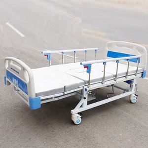 Lit médical manuel BIOBASE <span class=keywords><strong>K</strong></span> Factory MF402S à haute résistance à l'usure, réglable, pour hôpital, en stock - Product Image 4