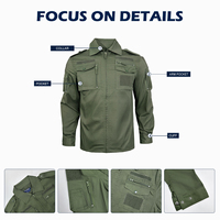 Lot de 728 uniformes de sécurité style camouflage multi-poches pour agents de sécurité – Tenue de travail et uniforme de terrain