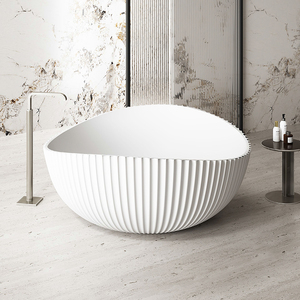 Bañera Redonda de Fibra de Carbono de Alta Gama para Adultos, en Oferta - Product Image 3