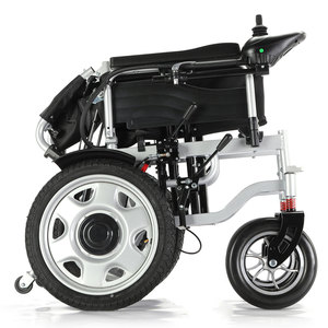 2025 sedia a rotelle motorizzata pieghevole più venduta con batteria opzionale sedia a rotelle elettrica reclinabile - Product Image 5