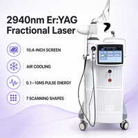 Machine à laser fractionné Erbium Yag 2940 nm Nd Yag 1064 nm, équipement de soins esthétiques de la peau pour clinique de médecine esthétique