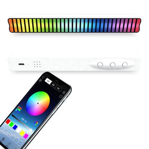 Luz LED para Camioneta, RGB, Control por Sonido, Metálica, Control por Aplicación, Reconocimiento de Ritmo, Luz RGB con Audio, LED RGBIC, Lámpara de Ritmo Musical para Auto - Product Image 4