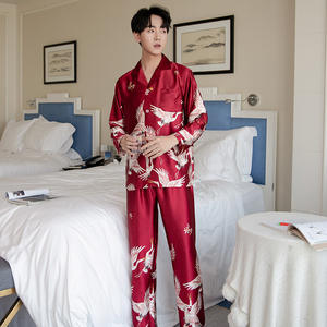 Offre Flash: <span class=keywords><strong>Robe</strong></span> <span class=keywords><strong>de</strong></span> <span class=keywords><strong>Chambre</strong></span> Peignoir Pyjama en Soie 100% Soie pour Femme, Pyjama <span class=keywords><strong>de</strong></span> Noël en Soie - Product Image 6