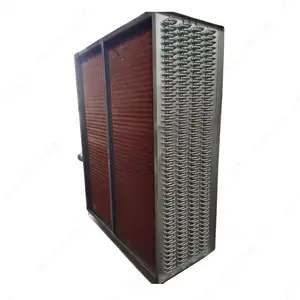 Reduced Pumping Power Requirements Versatile Evaporator Coil Copper Tube Coil Cuni Alloy Heat Exchanger