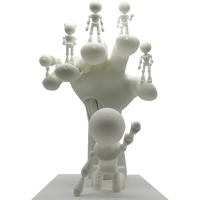 Poupée d'impression 3d en résine uv prototype rapide personnalisé pour service d'impression 3d