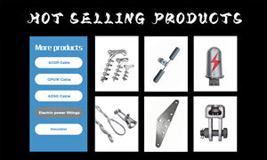 Herrajes para líneas eléctricas: Caja de empalme OPGW, amortiguador, herrajes galvanizados para líneas eléctricas, herrajes/accesorios para cable OPGW, herrajes AC SR - Product Image 6