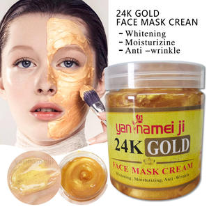 Crema Viso e Mani OEM Naturale con Collagene e Oro 24K, Sbiancante, Anti-Età, Illuminante, Formato da Viaggio, Maschera per la Cura <span class=keywords><strong>della</strong></span> Pelle - Product Image 5