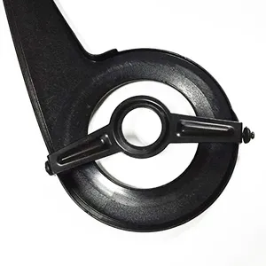 Plastik ABS Rantai Sepeda Penutup Rantai Sepeda Cover Shell Universal Chainboard Hub 38-40 Gigi Hitam