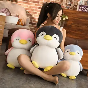 New Dropshipping 30cm/45cm/55cm Stuffed Penguin Plush Hug Pillow,Baby Penguin Stuffed Animal Gifts for Kids