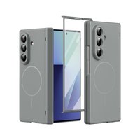 Étui magnétique ultra-fin avec protection de charnière pour Samsung Z Fold 8 Ultra 8 7 6 5, coque antichoc mate avec protection d'écran en verre