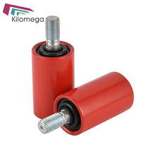 Rouleau de guidage latéral pour convoyeur de charbon, rouleau de support à revêtement thermique en acier durable pour convoyeur à bande
