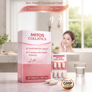 Mitos Flex Adult Small Molecule <b>Collagen</b> Skin Health Tablets with Probiotics Beauty Supplement OEM ODM for export - Product Image 3