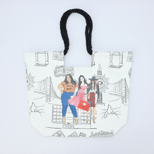 Borse Tote in Tela all'Ingrosso, Misure Piccole, Medie e Grandi, Borse a Spalla Personalizzate con Loghi Stampati su Misura per lo Shopping - Product Image 2